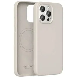 Vention Funda de Silicona Líquida con MagSafe para iPhone 14 Pro Max, Gris Grava